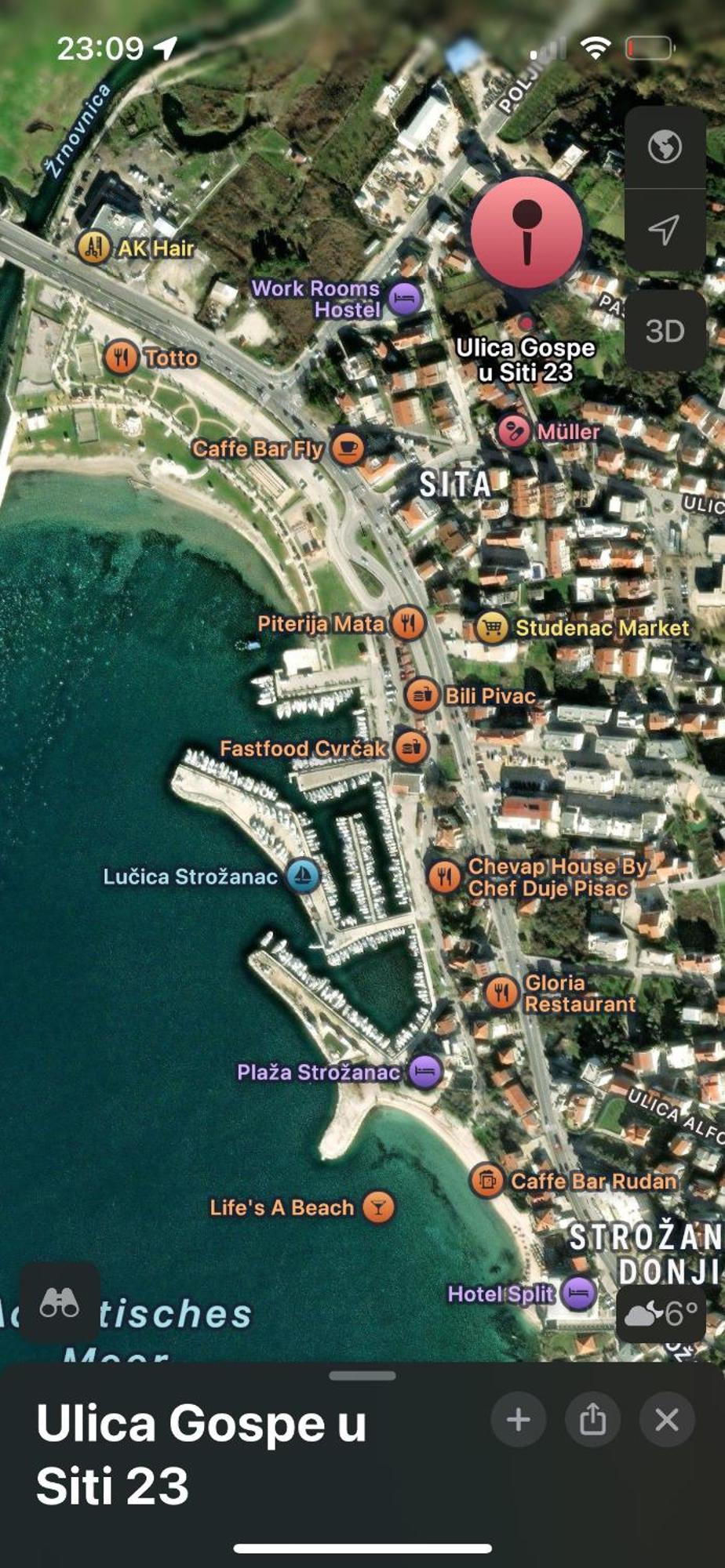 Appartamento Dalmata D Podstrana Esterno foto